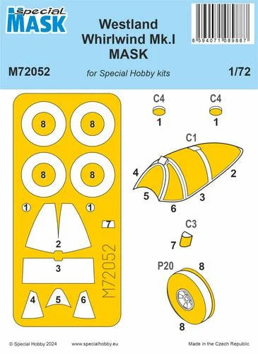 1/72 Special Hobby Westland Whirlwind Mk.I MASK