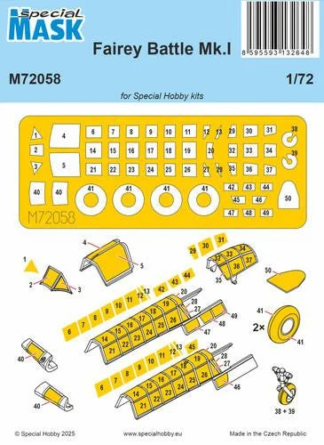 1/72 Special Hobby Fairey Battle Mk.I MASK