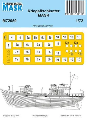 1/72 Special Hobby Kriegsfischkutter MASK