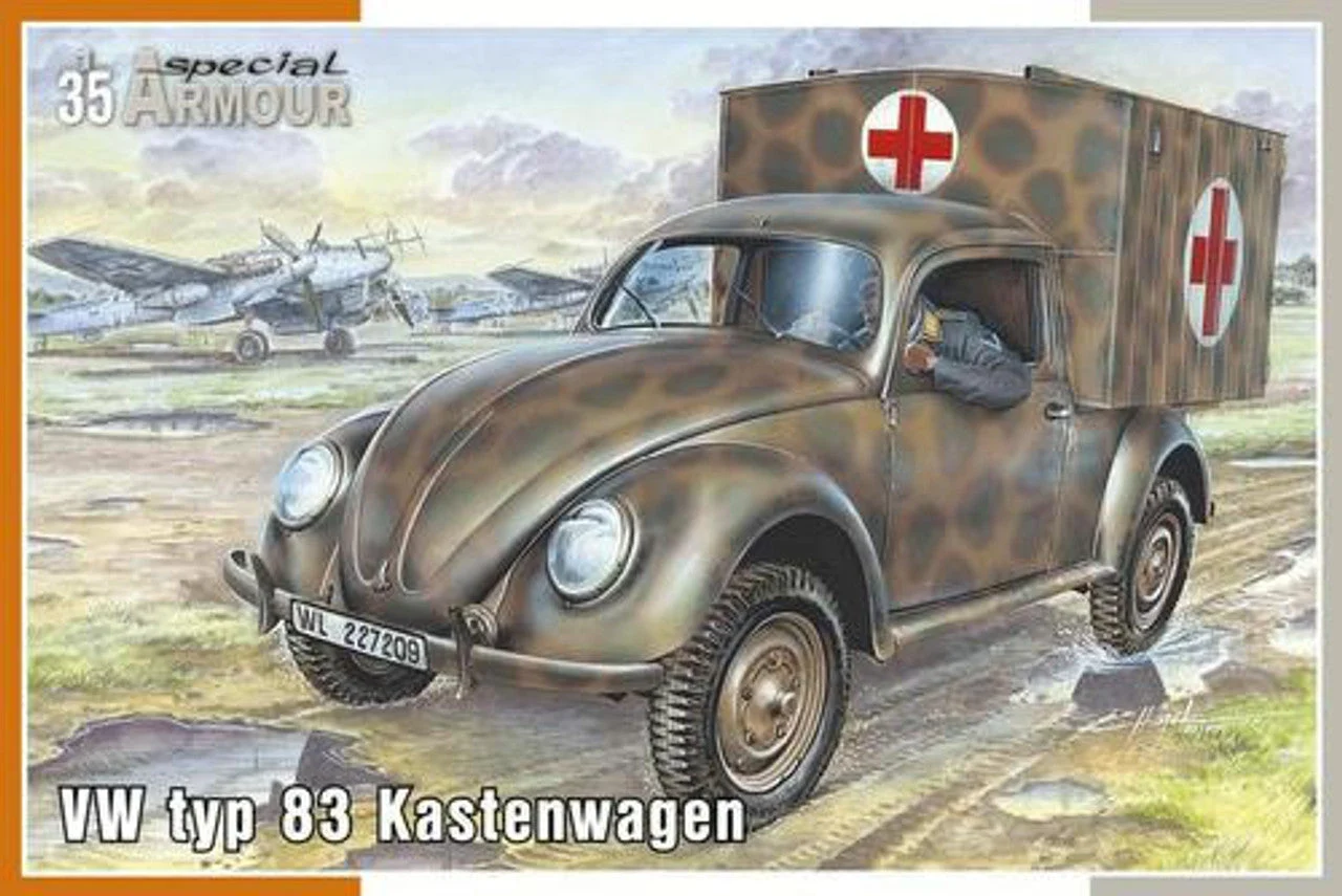 Special Hobby 1/35 Special Armour VW typ 83 Kastenwagen