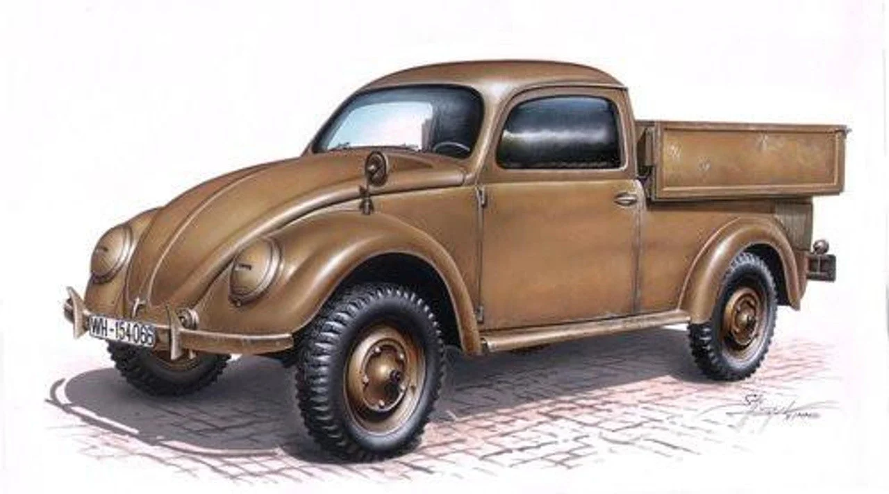 Special Hobby 1/35 Special Armour VW type 825 Pick Up Plastic Model Kit