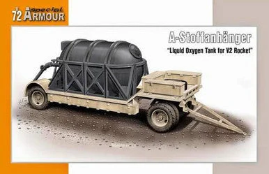 1/72 Special Armour A-StoffanhÃƒÂ¤nger Liquid Oxygen Tank for V2 Ro Plastic Model Kit