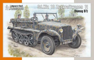 1/72 CMK Sd.Kfz 10 Zugkraftwagen 1t (Demag D7) 1/72 - Special Hobby