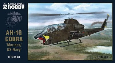 1/32 Special Hobby AH-1G Cobra Marines/US Navy Hi-Tech Kit Plastic Model Kit