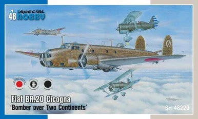 1/48 Special Hobby Fiat Br.20 Cicogna Bomber over Two Continents