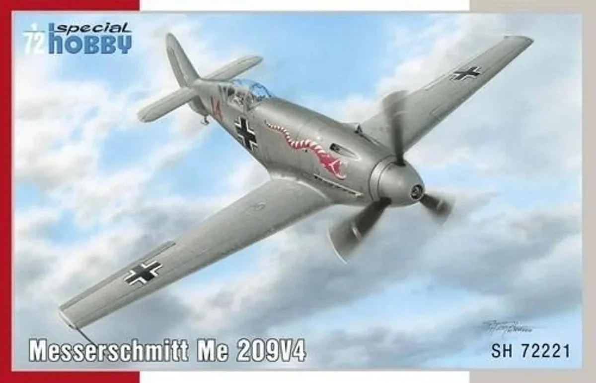 1/72 Special Hobby Messerschmitt Me 209V-4 Plastic Model Kit