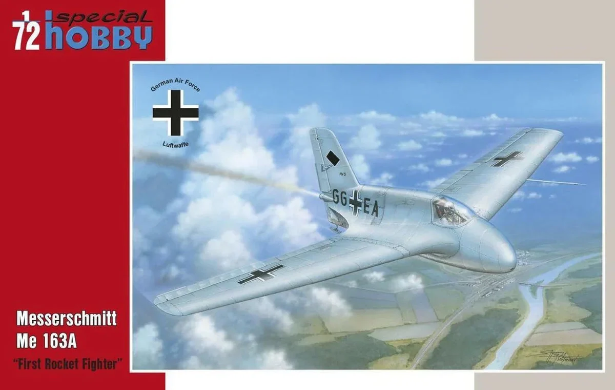 1/72 Special Hobby Messerschmitt Me 163A Plastic Model Kit
