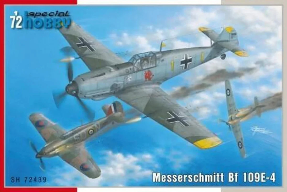 1/72 Special Hobby Messerschmitt Bf 109E-4 Plastic Model Kit
