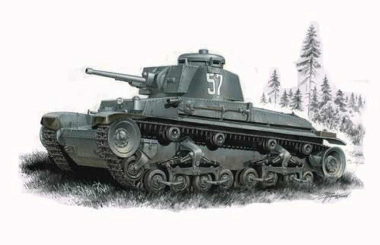 CMK 1/35 CMK Skoda T-11 Bulgarian Tank 1/35 Resin Model Kit
