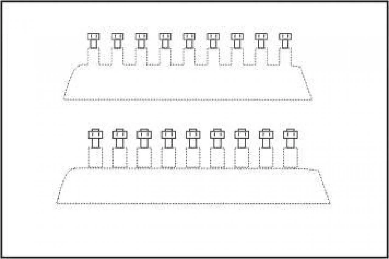CMK CMK Hexagonal bolt head 0.8 mm (44 pcs)