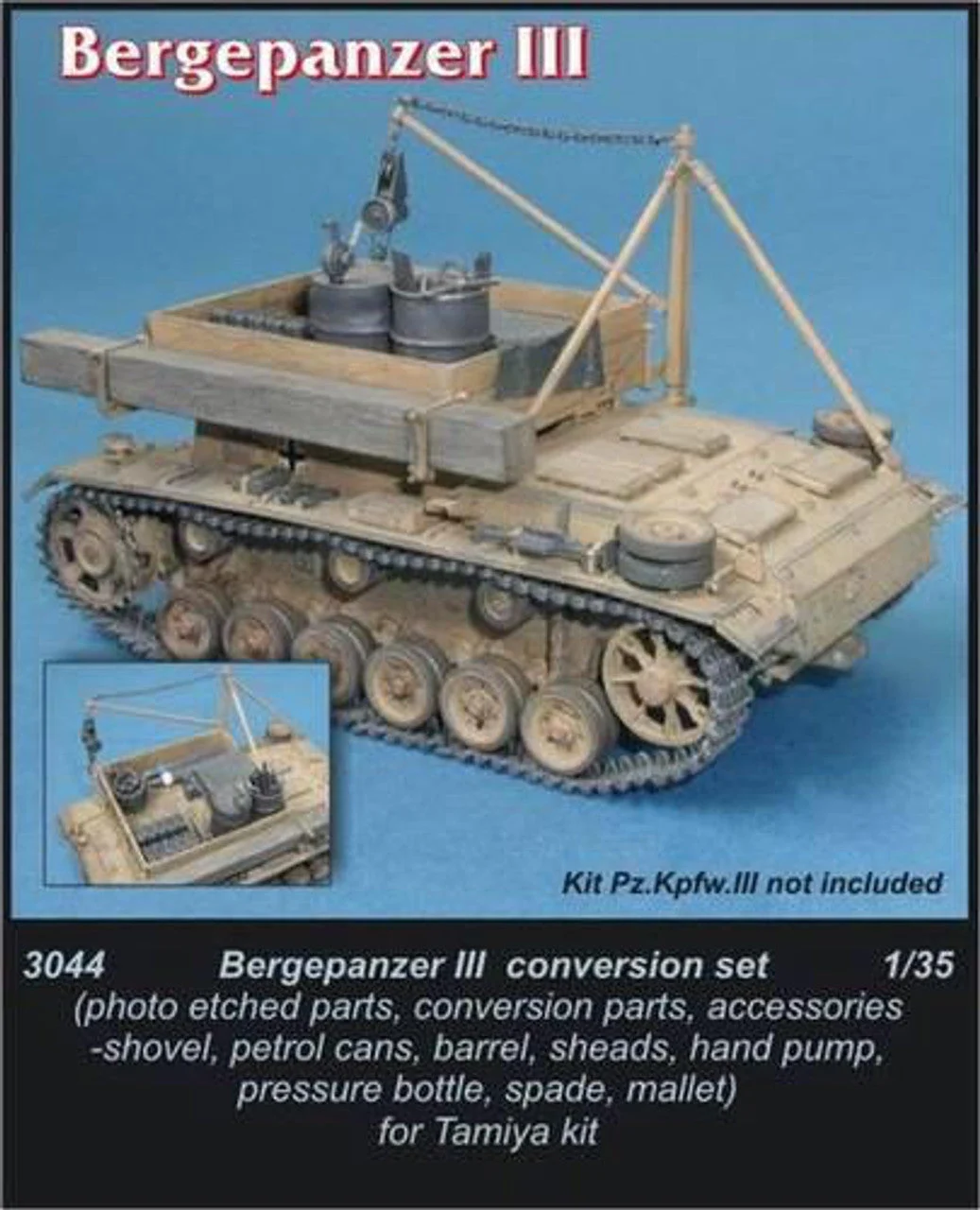 CMK 1/35 CMK Bergepanzer III - conversion set for TAM