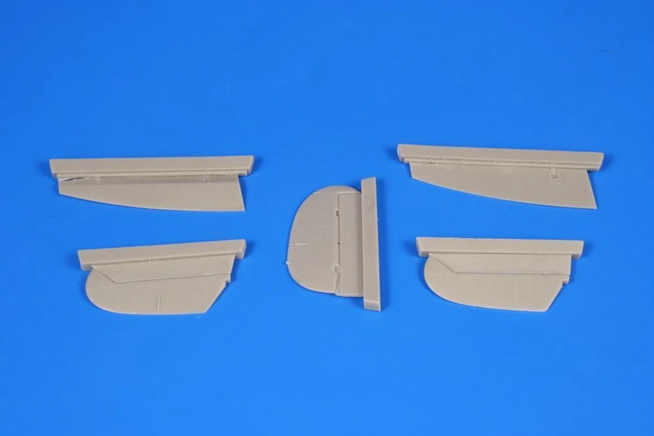CMK 1/48 CMK Spitfire Mk.I - Control Surfaces for Airfix Resin