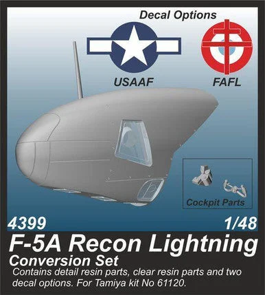 1/48 CMK F-5A Recon Lightning Conversion Set Resin