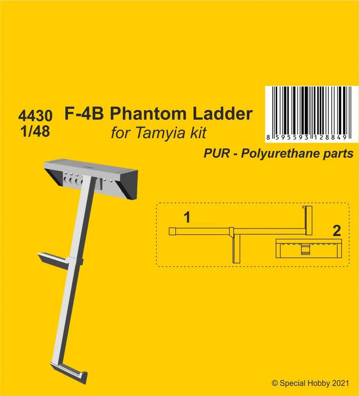 CMK 1/48 CMK F-4B Phantom Ladder (from Tamiya kit) Resin