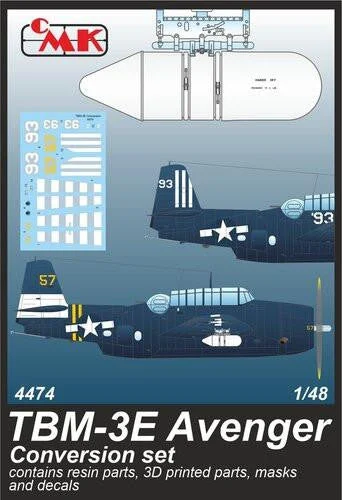 1/48 CMK TBM-3E Avenger Conversion Set / for Accurate/Academy kits