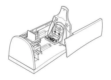 1/32 CMK P-40B - interior set for TRU Resin