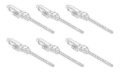 1/32 CMK Browning M2 (6 pcs) WWII US aircraft Machineg