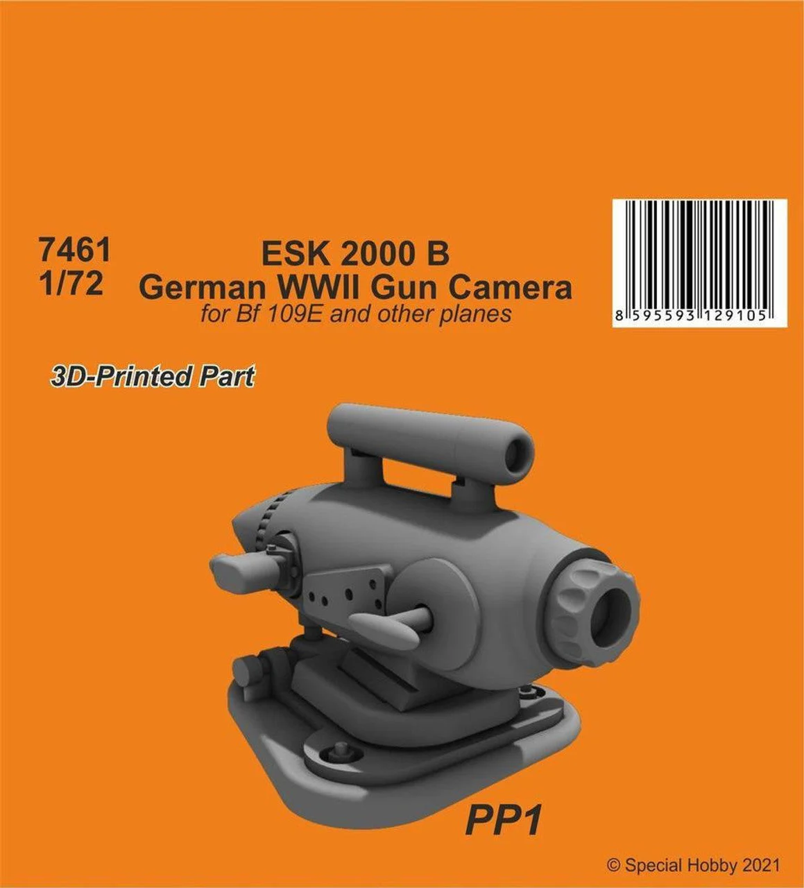 CMK 1/72 CMK ESK 2000 B German WWII Gun Camera Resin