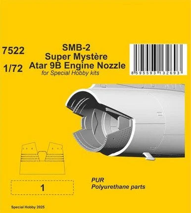 1/72 CMK SMB-2 Super Mystere Atar 9B Engine Nozzle / for CMK kit