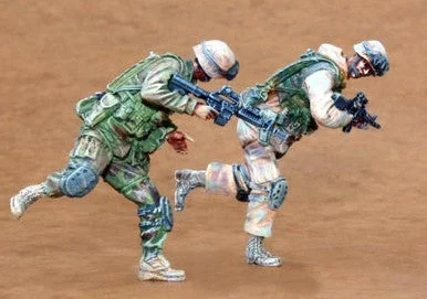 1/35 CMK US Infantry Freedom Iraq part II (2 fig.)