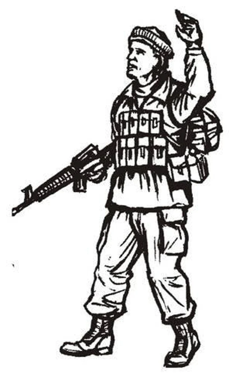 CMK 1/35 US Special Forces soldier with gun (1 fig.)