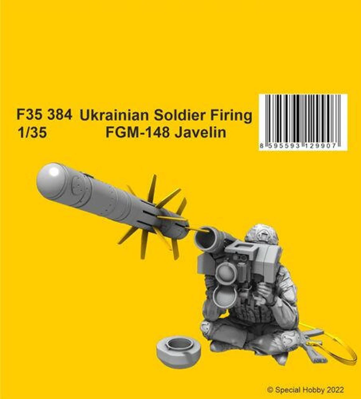 CMK 1/35 Ukrainian Soldier Firing FGM-148 Javelin