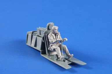 1/48 CMK P-51D Mustang Pilot ETO. Seated Resin Figure Model Kit