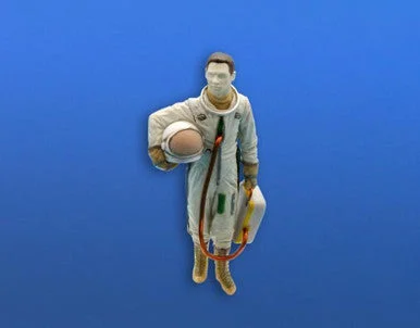 1/48 CMK US pilot with full pressure suit (for SR-71. U-2 and other planes) Resin Figure Model Kit