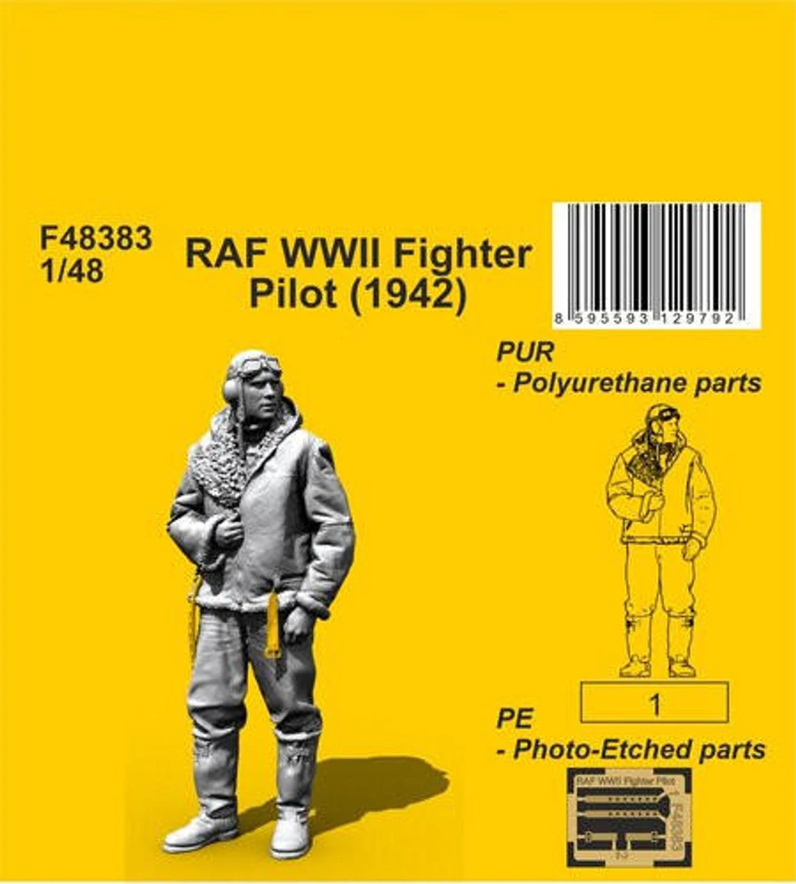 CMK 1/48 RAF WWII Fighter Pilot (1942)