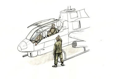 1/72 CMK AH-1 Sitting pilots (2 figures) and ground crew (1 figure) for Special Hobby Resin Figure Model Kit