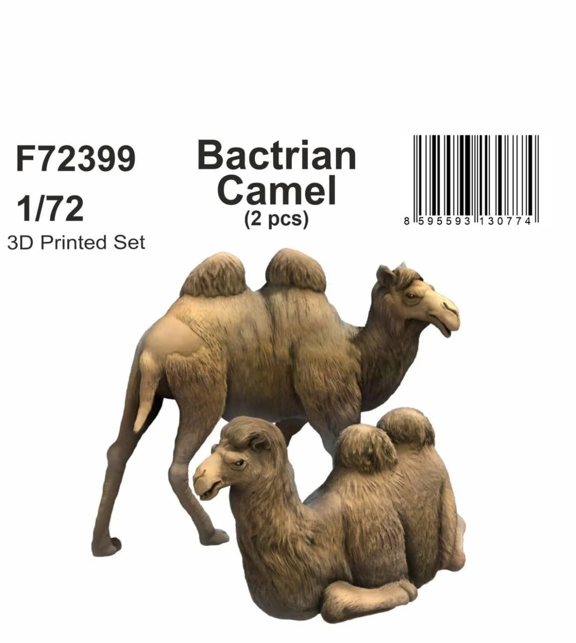 CMK 1/72 Bactrian Camel (2 pcs)