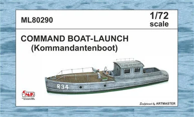 1/72 CMK Commanders boat - Launch II. Resin