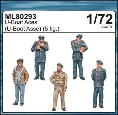 1/72 CMK U-boat aces Resin Figures