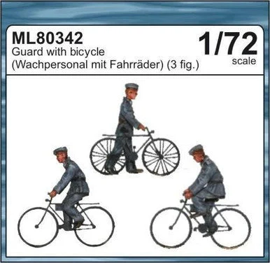 1/72 CMK Guard with bicycle Resin