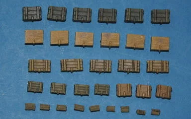 1/72 CMK US ammo boxes WW II