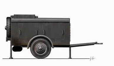 1/72 CMK Large Air Compressor 34 Resin