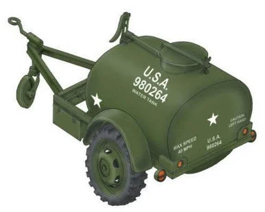 1/72 CMK WW.II Water Tank Trailer Ben Hur Resin