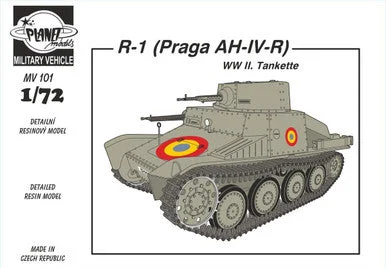 1/72 CMK R-1 (Praga AH-4-R) WWII Tankette Resin