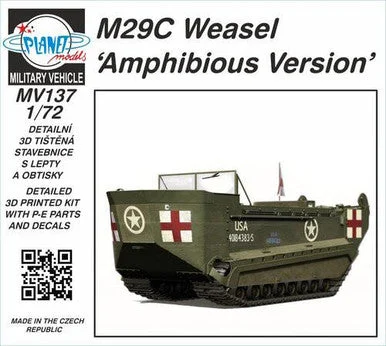 1/72 CMK M29C Weasel Amphibious Version