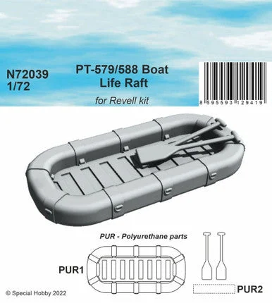 1/72 CMK PT-579/588 Boat Life Raft Resin