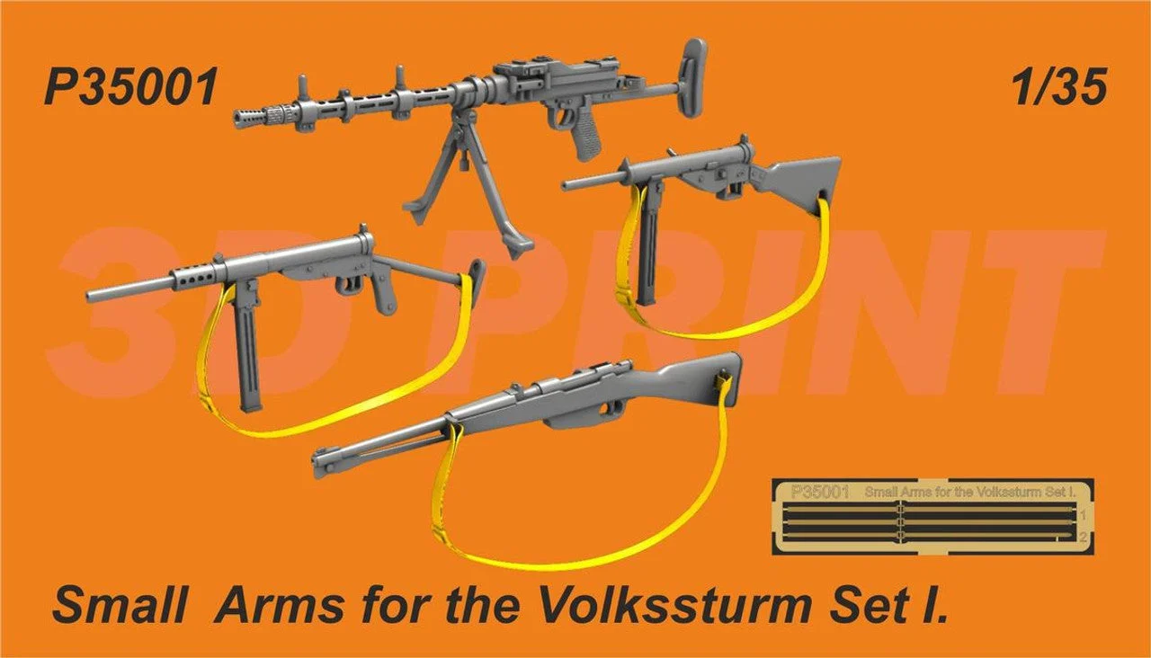 CMK 1/35 CMK Small Arms for the Volkssturm Set I. 1/35 Resin