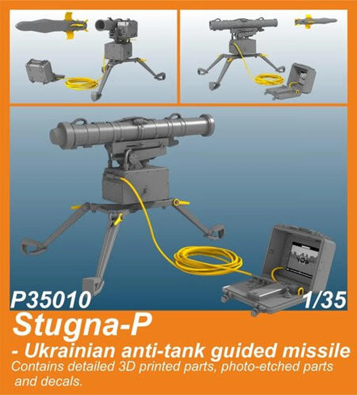 CMK 1/35 CMK Stugna-P - Ukrainian anti-tank guided missile
