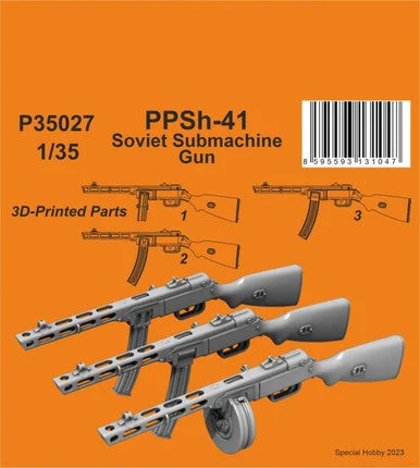 1/35 CMK PPSh-41 Soviet Submachine Gun