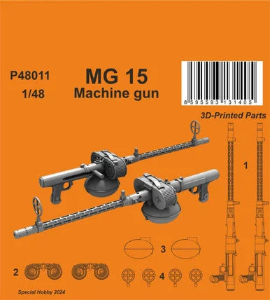 1/48 CMK MG 15 Machine gun (2 pcs.)