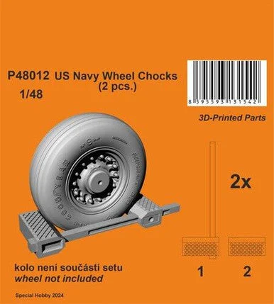 1/48 CMK US Navy Wheel Chocks