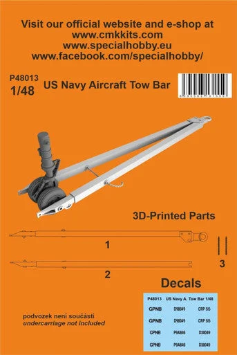 1/48 CMK US Navy Aircraft Tow Bar
