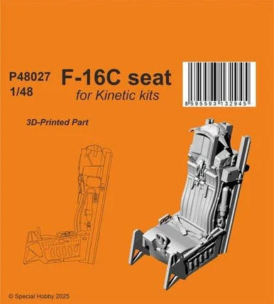 1/48 CMK F-16C Seat / for Kinetic kits