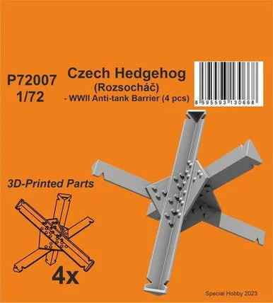 1/72 CMK Czech Hedgehog (Rozsocha) WWII Antitank Barrier (4 pcs)