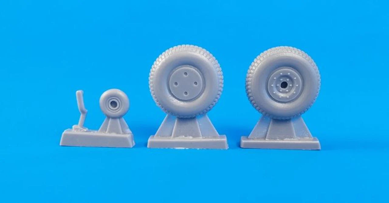 CMK 1/48 CMK Boomerang/Wirraway Wheels / for Special Hobby kits Resin