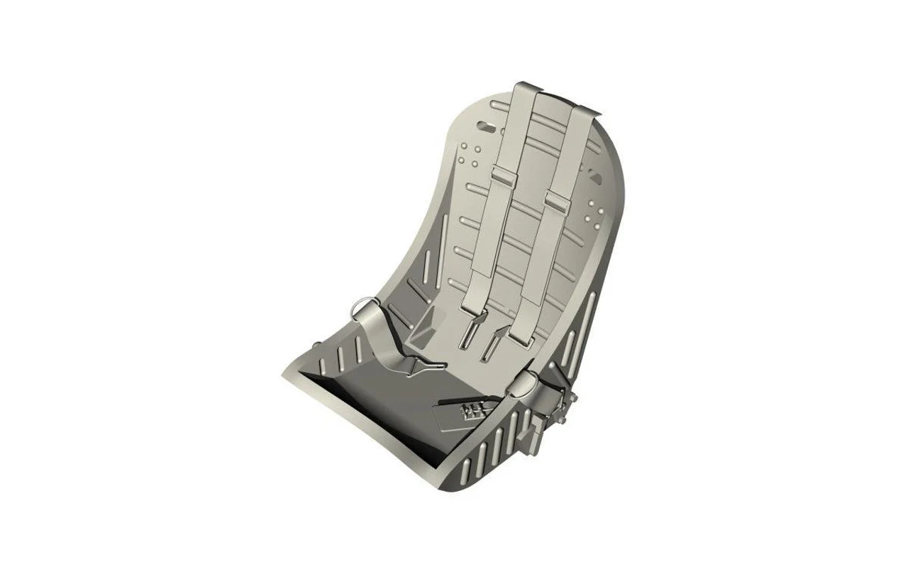 CMK 1/72 CMK P-40E/K/M and N-1 Seat with Belts for Special Hobby kit Resin